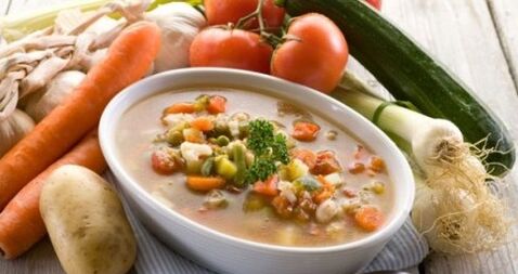 daržovių tyrės sriuba nuo gastrito